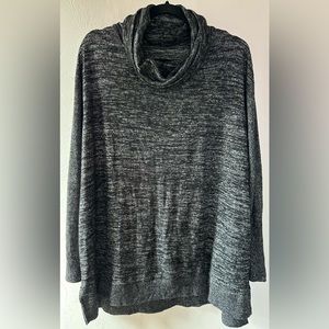 Sonoma women’s turtleneck - 1X - dark grey VERY SOFT - GUC